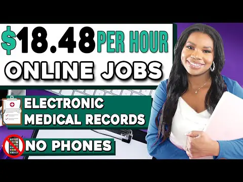 Easy Work-From-Home Electronic Medical Records Processing Agent Job - Perfect for Beginners!