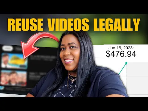 Make $440 A Day REUSING Other People's Videos LEGALLY on YouTube (Step by Step Tutorial)